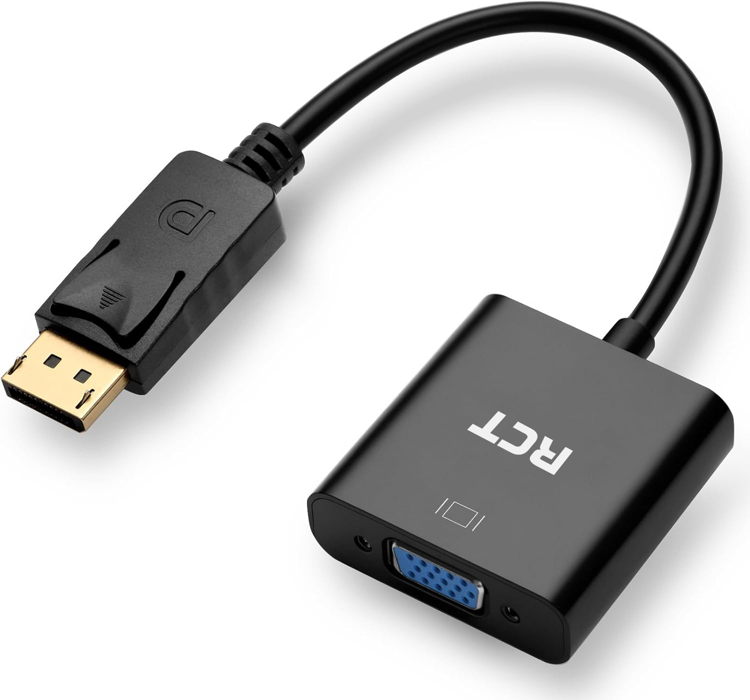 Display port to VGA (M to F) adapter