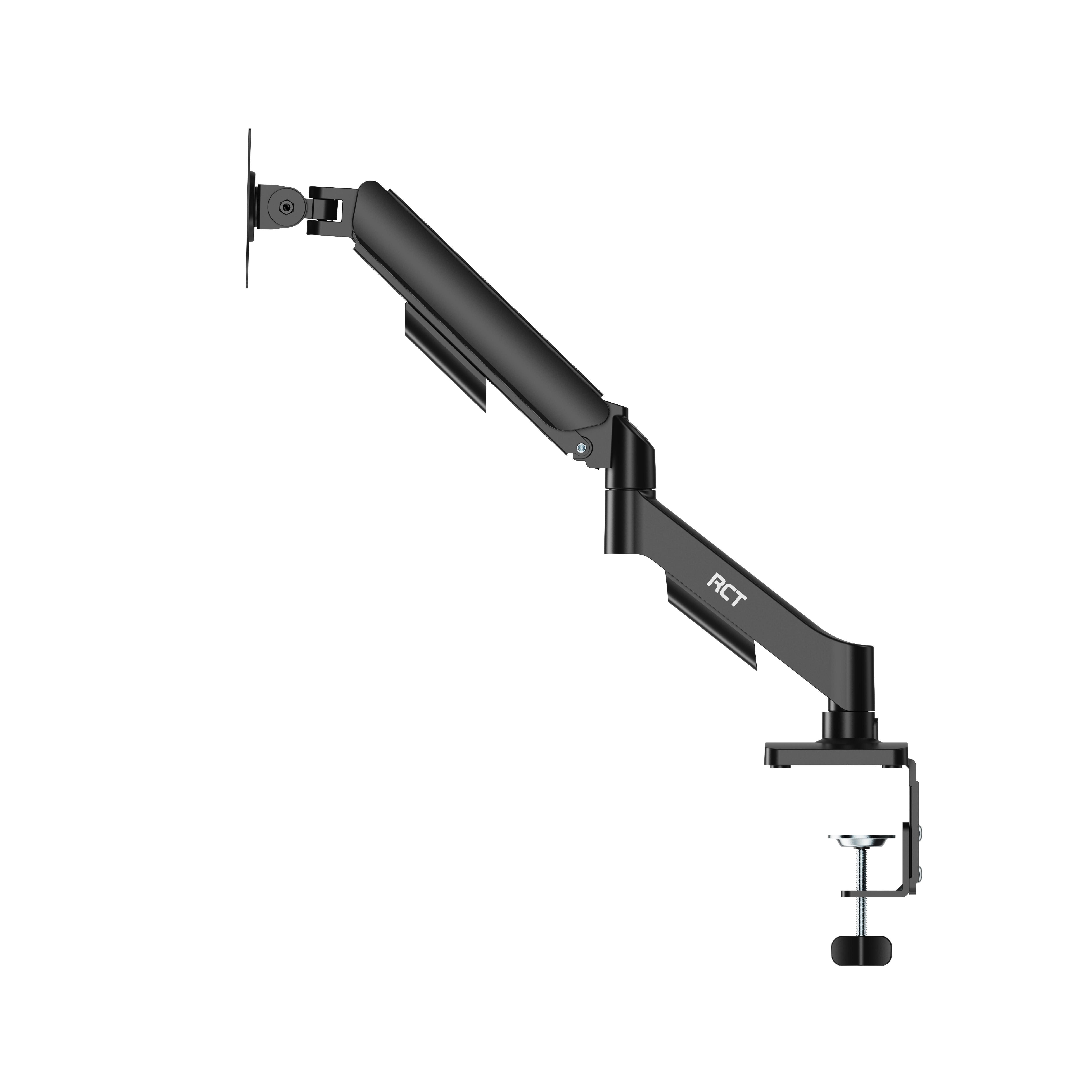 BRACKET 17'' - 32'' single monitor mount; gas spring: tilt; swivel & rotate; VESA Compatible: 75x75 & 100x100; up to 9Kg's