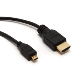 RCT Premium 4K Micro HDMI to HDMI Cable 3m | High-Speed Type D to Type A Cord for Cameras; Tablets; selected GoPro; & Monitors