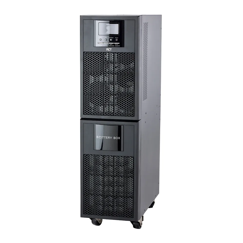 RCT 6000VA/4800W ONLINE TOWER UPS (16x12v/9AH Battery) - BATTERY 6 MONTH WARRANTY ONLY!. 