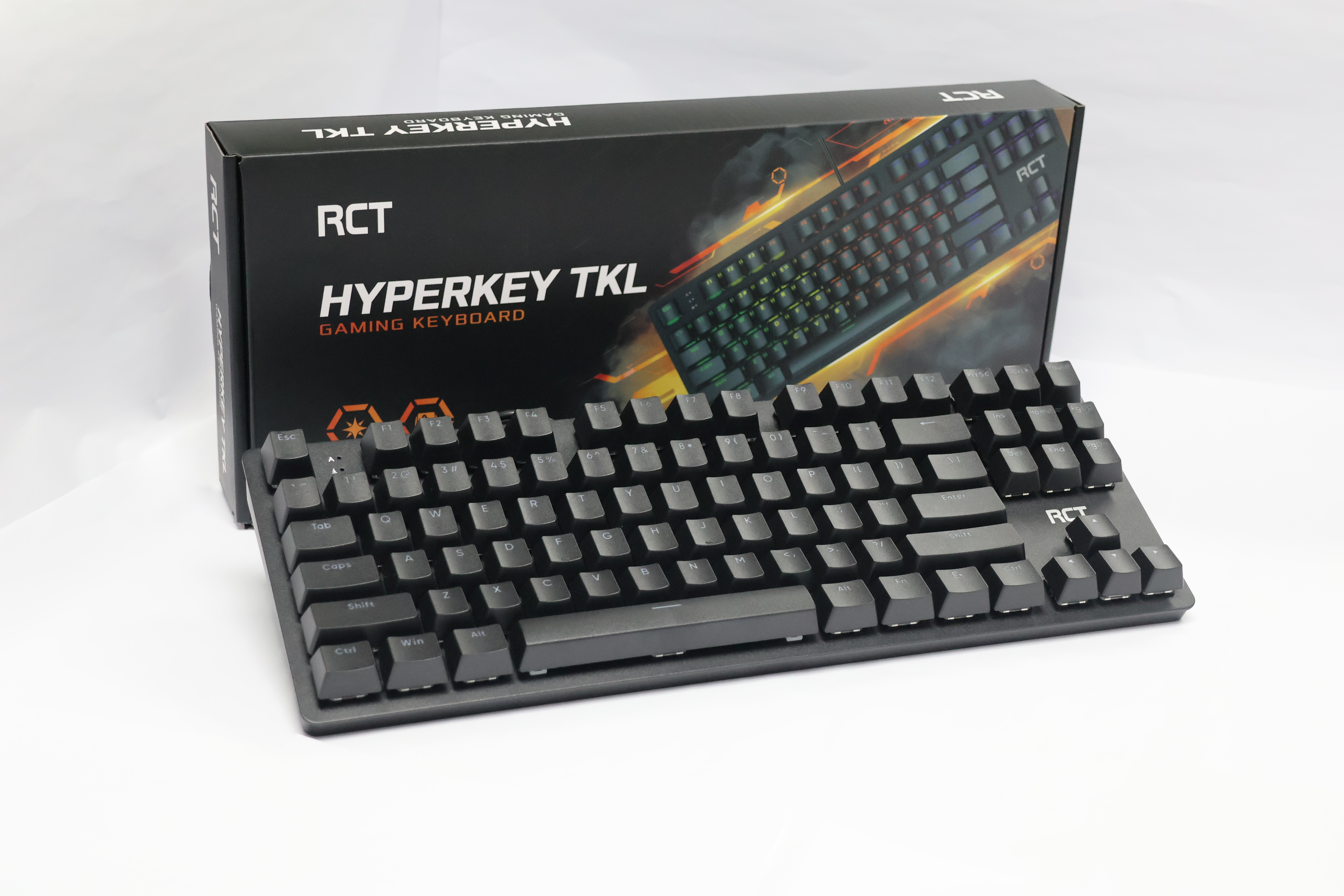 RCT HyperKeyTKL 87 keys Mechanical Gaming Keyboard; Blue mechanical switches; Multi Color LED Backlight. 