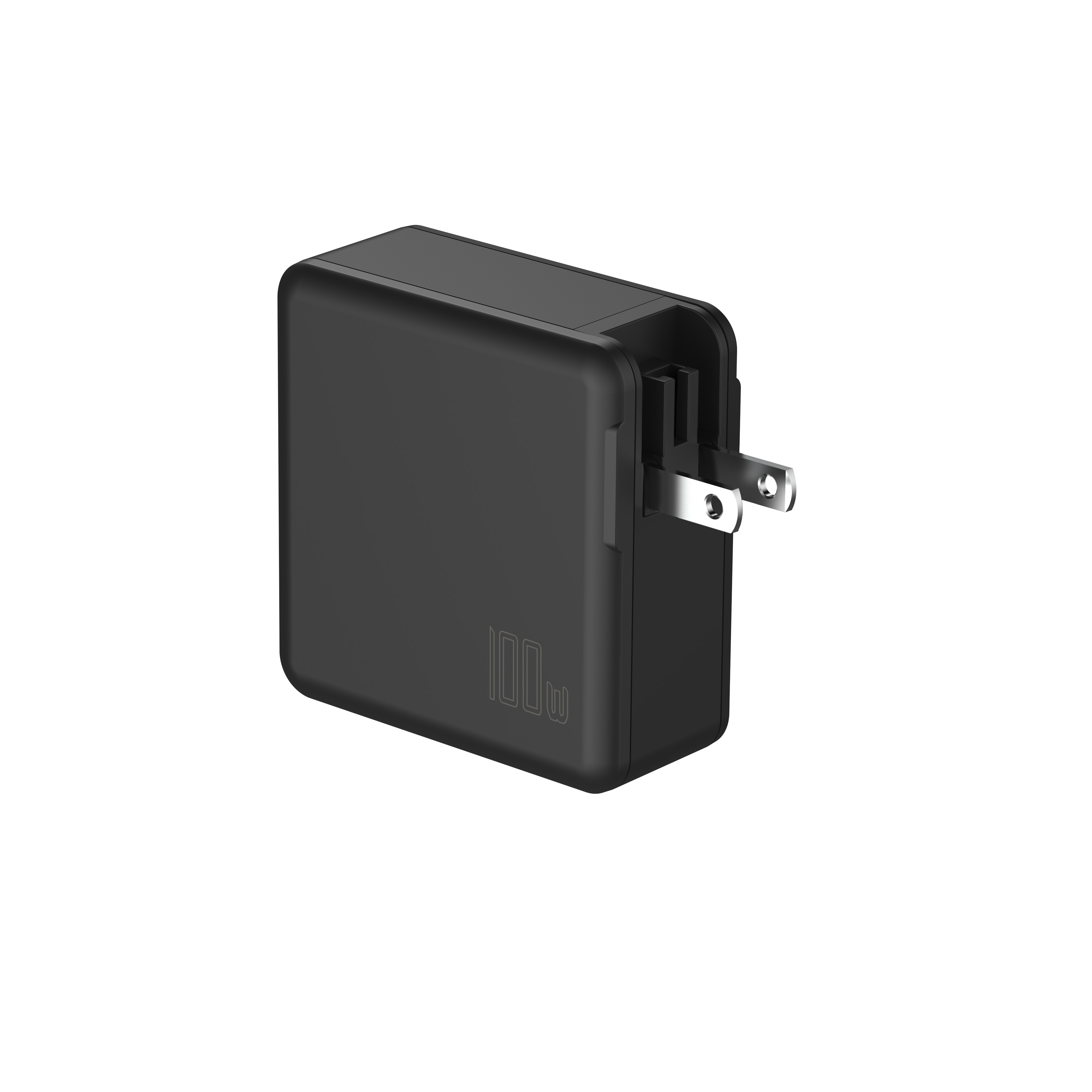 RCT 100W GaN fast charging travel kit - Travel adapter + (EU+UK+SA) Plug and cable
